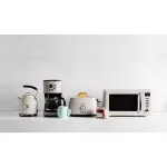 Haden 12-Cup Retro Style Programmable Drip Coffee Maker with Strength Control, Putty thumbnail 6