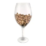 Epicureanist Large Decorative Wine Glass - 20 in. Oversized Clear Glass Display & Punch Bowl thumbnail 1