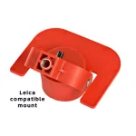 AdirPro Leica Style Tilt Prism Set - Single Circular Prism for Total Stations thumbnail 3