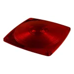 CURT Replacement Combination Trailer Light Rear Lens, Red thumbnail 1