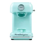 Nostalgia 30W Aqua Blue Retro Snow Cone Maker with Stainless Steel Blades thumbnail 1