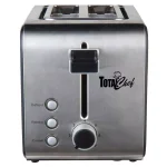 Total Chef 2-Slice Stainless Steel Toaster with 7 Browning Settings and 800W Power thumbnail 1