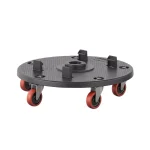 Suncast Commercial Heavy Duty Resin Utility Trash Can Dolly thumbnail 1
