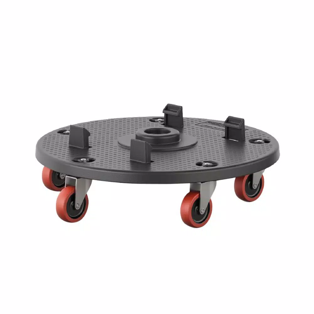 Suncast Commercial Heavy Duty Resin Utility Trash Can Dolly