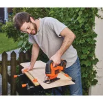 BLACK+DECKER 20V MAX Cordless Jigsaw Kit with 1.5 Ah Lithium-Ion Battery and Charger thumbnail 2