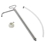 Vestil Stainless Steel 316 Piston Pail Pump for 5 Gallon Pails, 1 in. Bung Size thumbnail 2