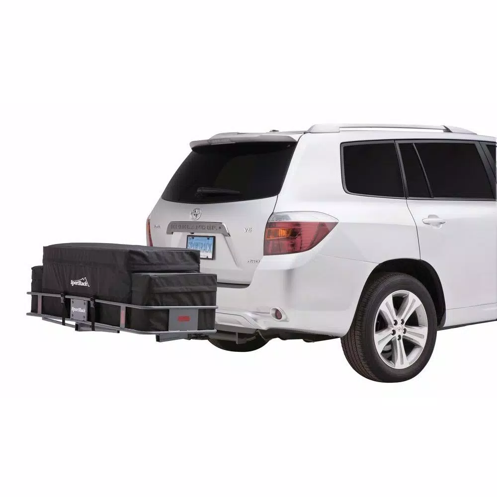 SportRack 10 cu. ft. Hitch Basket Cargo Bag, Water-Resistant Nylon