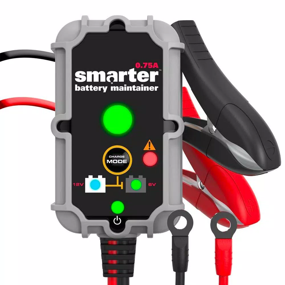 Smartech Products Smartech IC-1000 0.75 Amp 6V/12V Intelligent Battery Charger and Maintainer