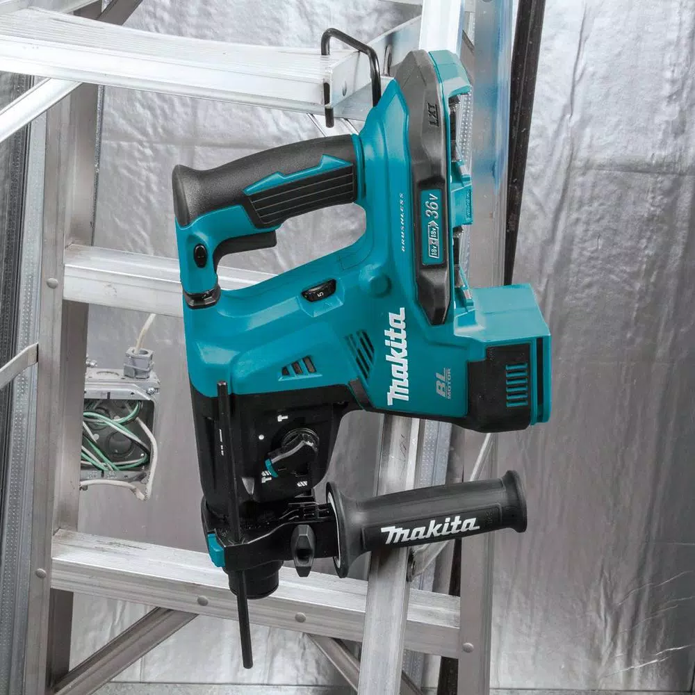 Makita 36V (18V X2) Brushless SDS-Plus Rotary Hammer with AVT and AWS, Tool-Only
