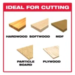 Diablo 4 in. x 10 TPI Reverse Cut Bi-Metal T-Shank Jigsaw Blades, 5-Pack thumbnail 2