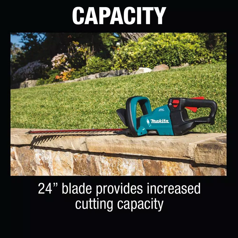 Makita 18V LXT Brushless Cordless 24 in. Hedge Trimmer (Tool Only)