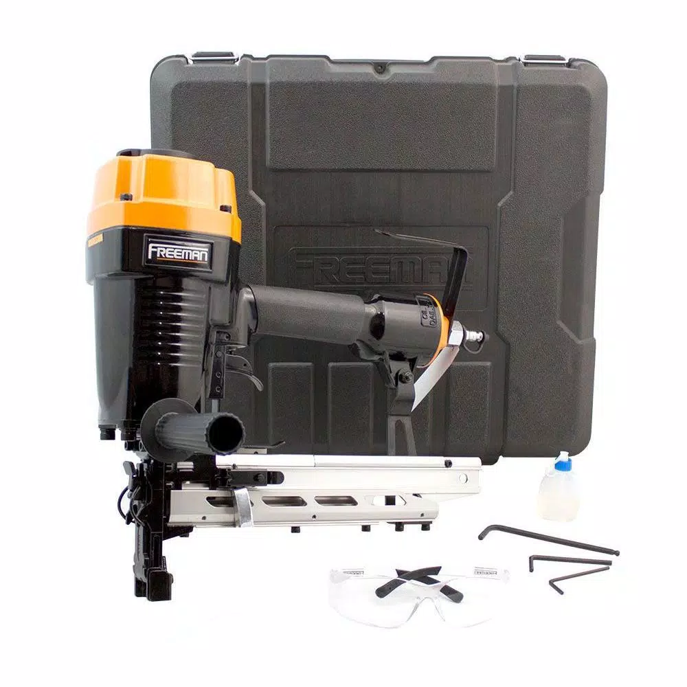 Freeman PFS9 9-Gauge 2 in. Pneumatic Fencing Stapler with Carrying Case