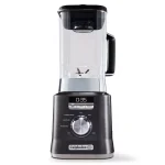 Calphalon 1100-Watt Auto-Speed Blender with 67 oz. Tritan Jar and Blend-N-Go Cup, Dark Stainless Steel thumbnail 1