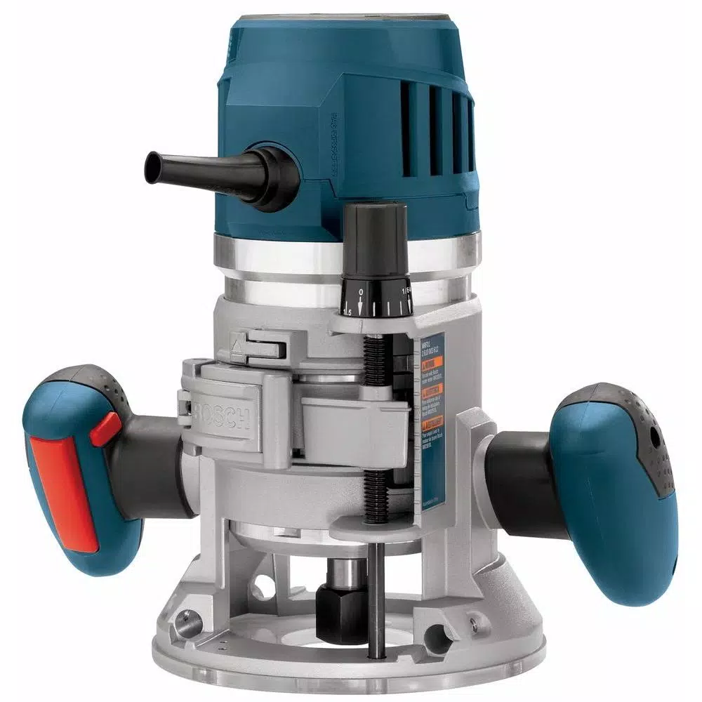 Bosch 2.3 HP 15 Amp Variable Speed Fixed Base Corded Electric Router Kit