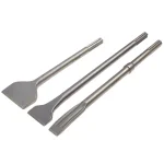 Thinset Removal Bit SDS Max Chisel Set, 3-Piece Tile and Scaling Chisel Set for Rotary or Demo Hammers thumbnail 1