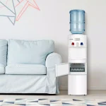 Costway Premium Top Loading Water Dispenser with Built-In Ice Maker, Hot & Cold Tri-Temp, White thumbnail 6