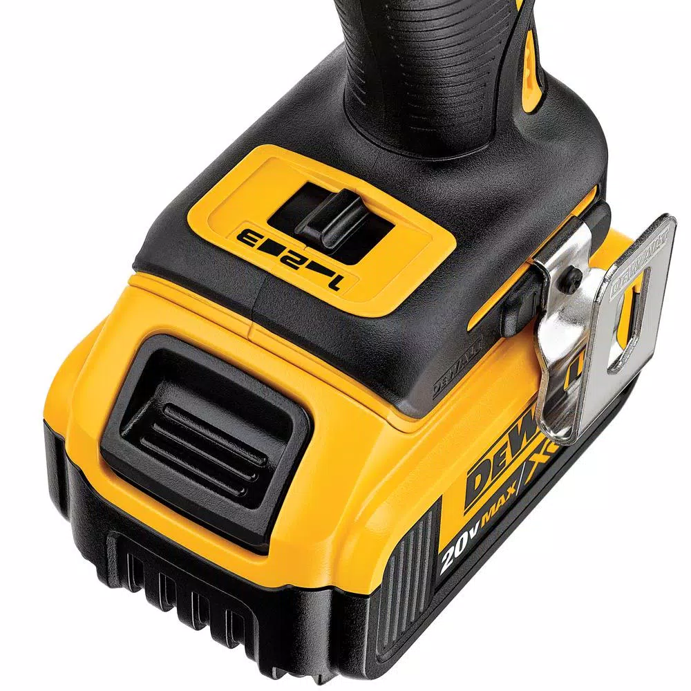 DEWALT 20V MAX XR Brushless 4-Tool Combo Kit with FLEXVOLT 6.0Ah & 2.0Ah Batteries