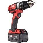 Milwaukee M18 18V Compact 1/2 in. Cordless Drill Driver Kit with 3.0 Ah Battery, Charger & Bag thumbnail 8