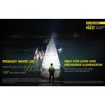 NITECORE NU32 USB Rechargeable LED Headlamp, 550 Lumens, Red Light & High CRI Auxiliary LEDs thumbnail 2