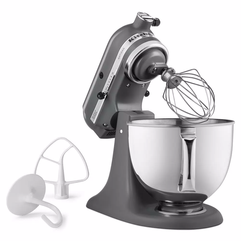 KitchenAid Artisan Series 5 Qt. Tilt-Head Stand Mixer, 10-Speed, Matte Gray