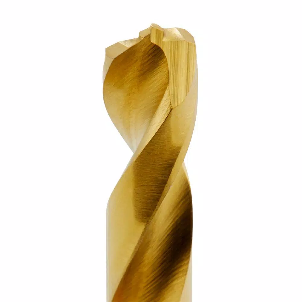 Milwaukee SHOCKWAVE 5/32 in. Titanium Drill Bit with Red Helix, 1/4 in. Hex Shank