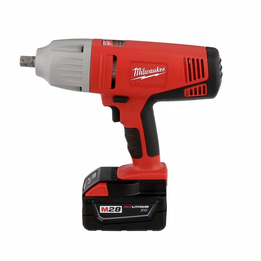 Milwaukee M28 28V Lithium-Ion 1/2 in. Cordless Impact Wrench Kit with (2) 3.0Ah Batteries & Charger
