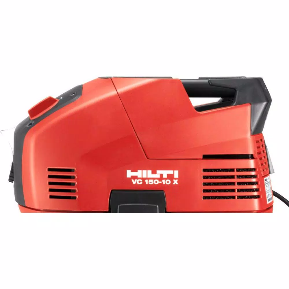 Hilti VC 150-10 X Wet and Dry Dust Extractor Vacuum with Automatic Filter Cleaning and 25 ft. Hose