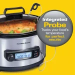Hamilton Beach 6 Qt. Stainless Steel Slow Cooker with Advanced Temp Tracker thumbnail 3
