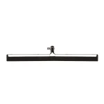 Alpine Industries 22 in. Dual Moss Rubber Professional Locking Floor Squeegee - Red thumbnail 1