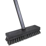 Quickie Professional Deck Scrub Brush with 48 in. Powder-Coated Steel Handle thumbnail 1