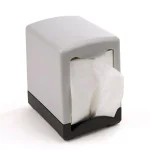 Mind Reader Black 7 in. Interfold Tabletop Napkin Dispenser, 2-Pack thumbnail 1