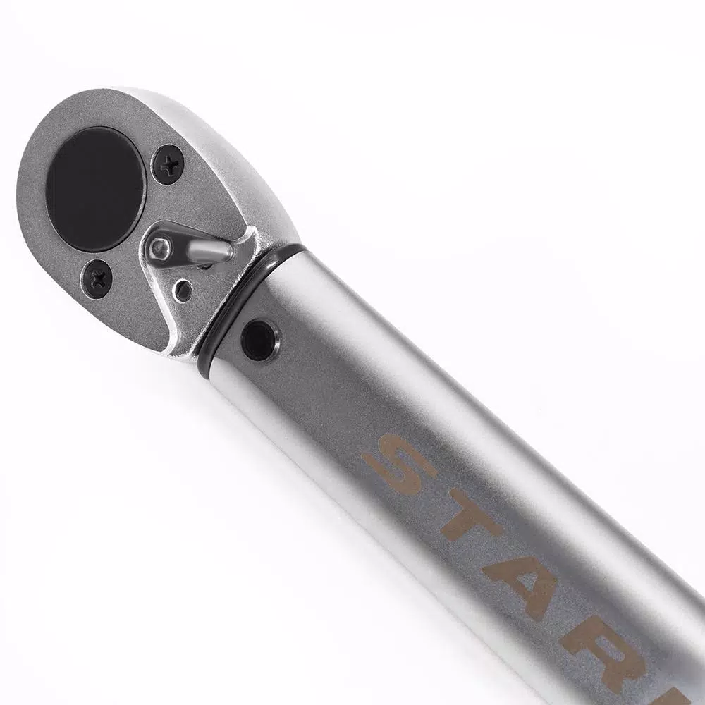 Stark 3/4 in. Drive Micro-Adjustable Click Torque Wrench, 75-300 ft./lb., with Storage Case