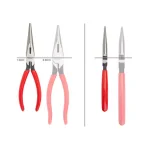 TEKTON 7 in. Long Nose Pliers with Induction-Hardened Side Cutter thumbnail 8