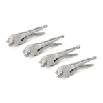 TEKTON 10 in. Straight Jaw Locking Pliers, 4-Pack thumbnail 1