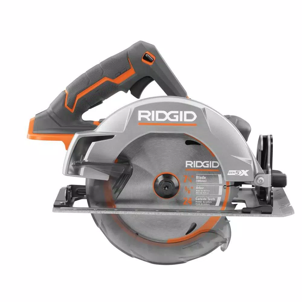 RIDGID 18V Lithium-Ion Cordless 5-Tool Combo Kit with (2) 4.0 Ah Batteries and Contractor's Bag