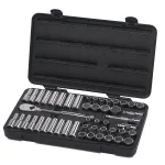 GEARWRENCH 49-Piece 1/2 in. Drive 12-Point Ratchet and Socket Set, SAE and Metric thumbnail 3