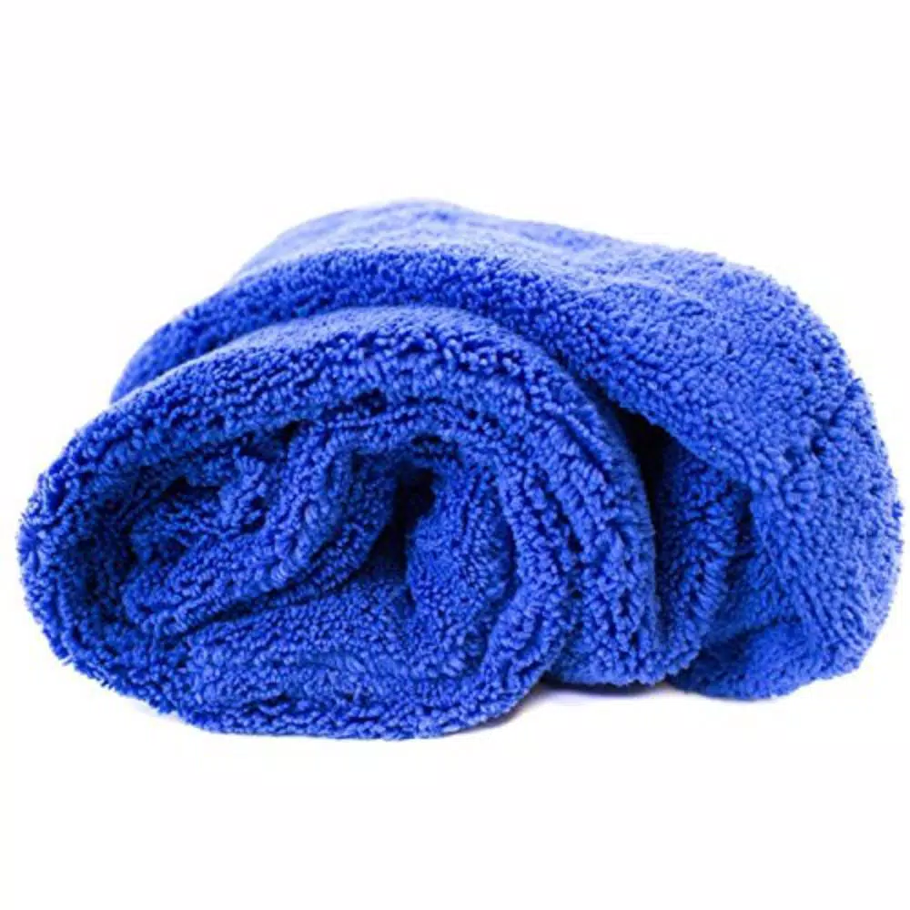 Zwipes Ultra Plush Extra Large Microfiber Drying Towel, Blue (2-Pack)