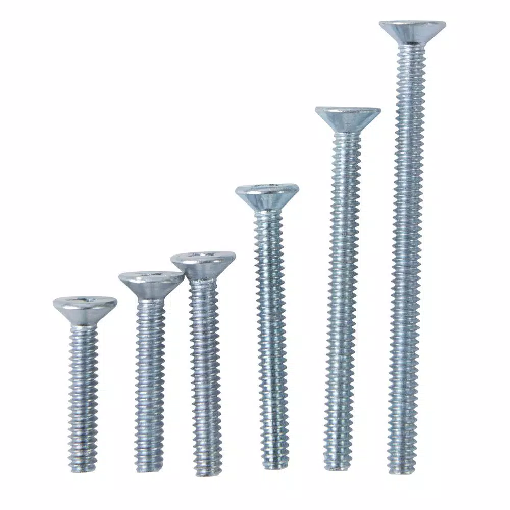 Gardner Bender 120-Piece #6-32 Assorted Flat Head Phillips Machine Screw Kit for Electricians