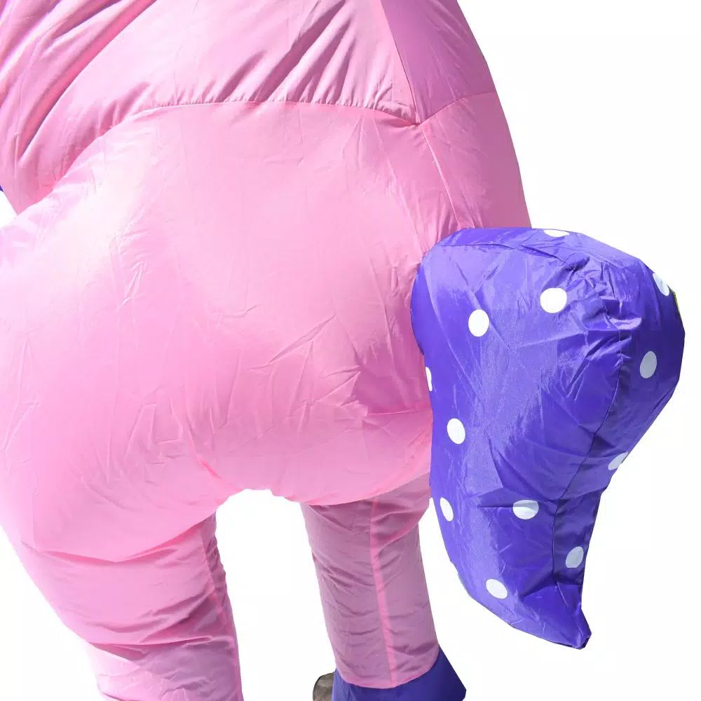 ALEKO's Inflatable Unicorn Adult Halloween Costume - Pink & Purple Unisex Party Suit