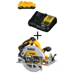 DEWALT 20V MAX XR 7-1/4 in. Brushless Cordless Circular Saw Kit with 3.0 Ah Battery and Charger thumbnail 1