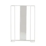 Alpine Industries Triple Box White Metal Wire Wall Mounted Glove Dispenser thumbnail 1