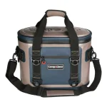 Camp-Zero 13.9 Qt. 20-Can Soft Cooler - Beige and Blue thumbnail 1