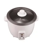 Brentwood 10-Cup White Steam Rice Cooker and Vegetable Steamer, 700W thumbnail 2
