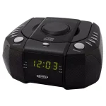 Jensen JCR-310 AM/FM Stereo Dual Alarm Clock Radio with Top Loading CD Player and Aux Input thumbnail 1