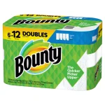 Bounty Select-A-Size White Paper Towels, 6 Double Rolls thumbnail 3