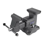 Wilton 4550R Reversible Bench Vise, 5.5 in. Jaw Width with 360° Swivel Base thumbnail 10