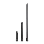 Capri Tools 3/8 in. Drive Wobble Impact Extension Bar Set, 3-Piece thumbnail 1