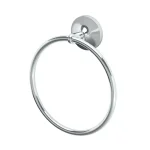 Gatco Dove Polished Chrome Hand Towel Ring - Metal Wall Mount Bath Accessory thumbnail 1
