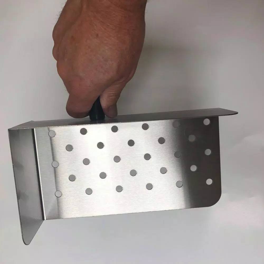 Paragon Large Stainless Steel Nacho Scoop with Ergonomic Handle