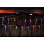 Novolink 80-Light 8mm Mini Globe Multi-Color LED Icicle Lights with Wireless Smart Control thumbnail 8